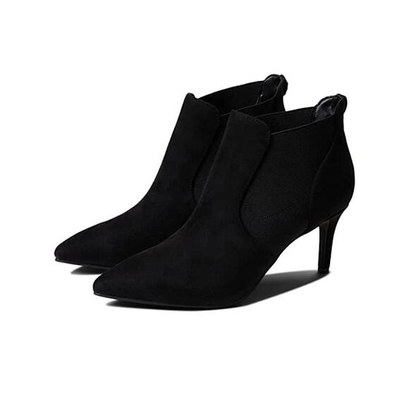 Bandolino Shoes - bandolino gallo faux suede pointed toe booties for women size 6UK I 8us